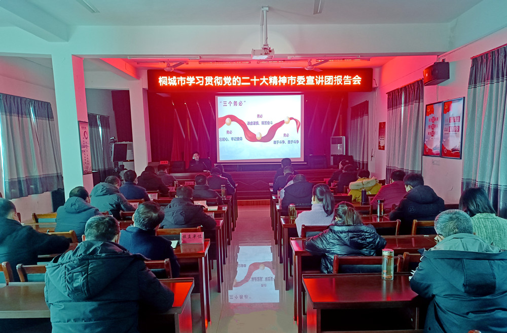 “学习贯彻党的二十大精神”桐城市委宣讲团宣讲报告会走进唐湾镇1.jpg