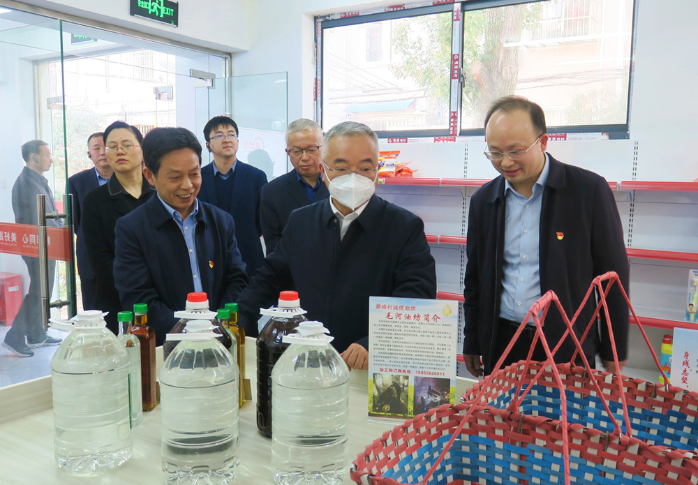 深入桐城市文昌街道西苑信用社区展示馆实地考察.jpg