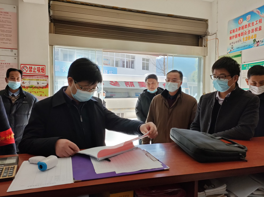 察看长岭村防疫台账.jpg