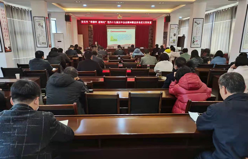 安庆市“举旗帜 送理论”党的十九届五中全会精神微宣讲走进文昌街道 (1).jpg