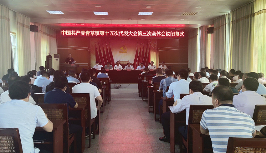 中国共产党青草镇第十五次代表大会第三次全体会议.jpg