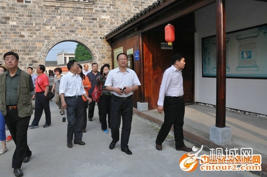 桐城孔城老街参观考察