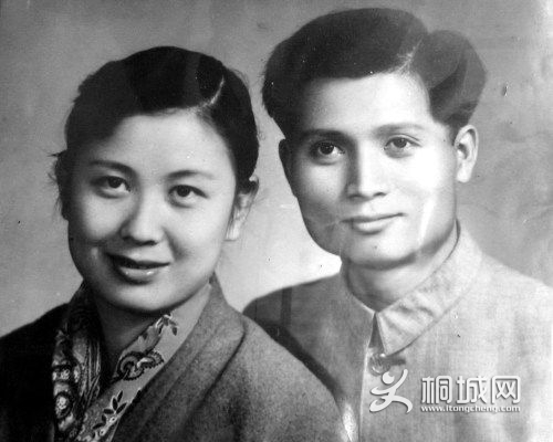 严凤英与丈夫王冠亚（资料图）