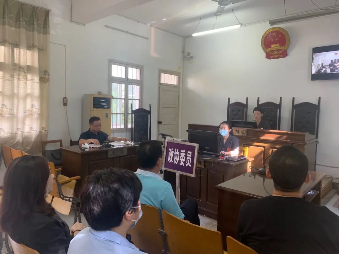 庭审零距离，政协委员走进桐城法院旁听庭审(图4)